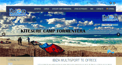 Desktop Screenshot of ibizamultisport.com